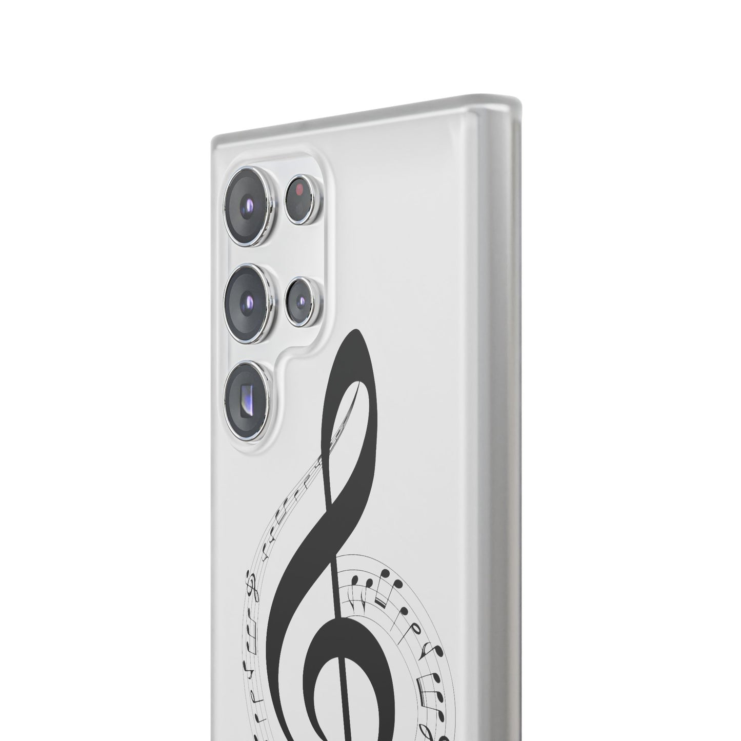Phone Case — Musical Treble Clef Design