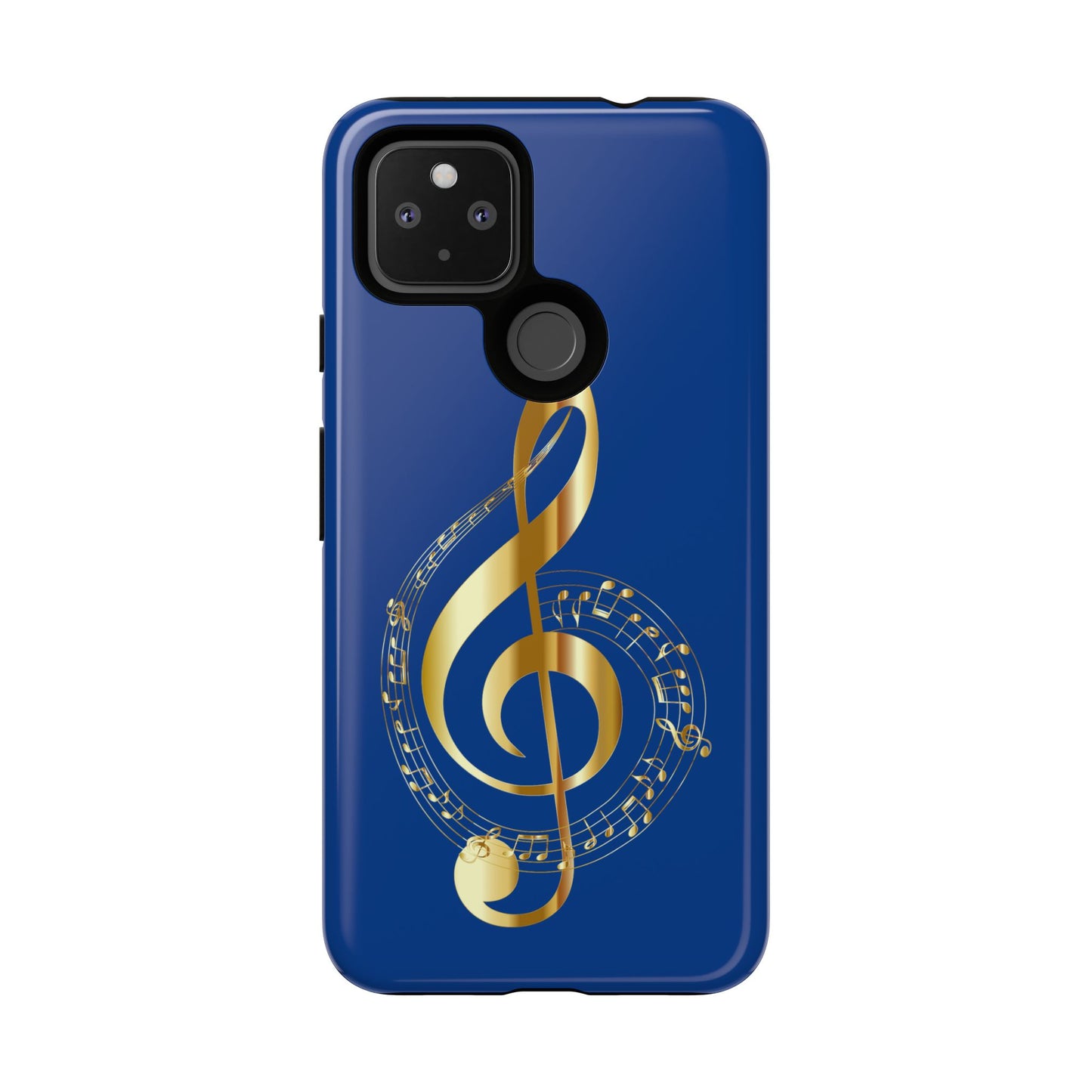 Tough Cases Blue and Gold Musical Note