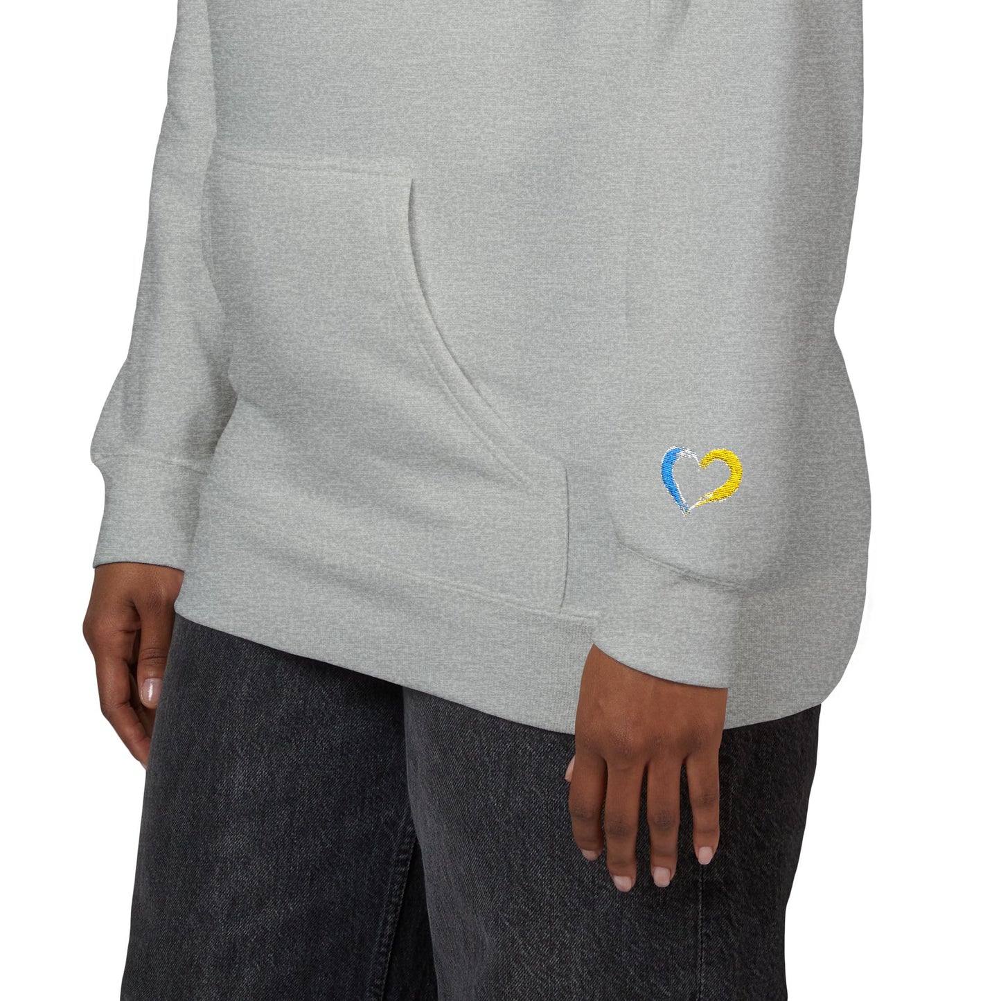 Colorful Heart Unisex Fleece Hoodie | Cozy Gift for Friends, Valentine's Day, Anniversary, Casual Wear, Spring Fashion