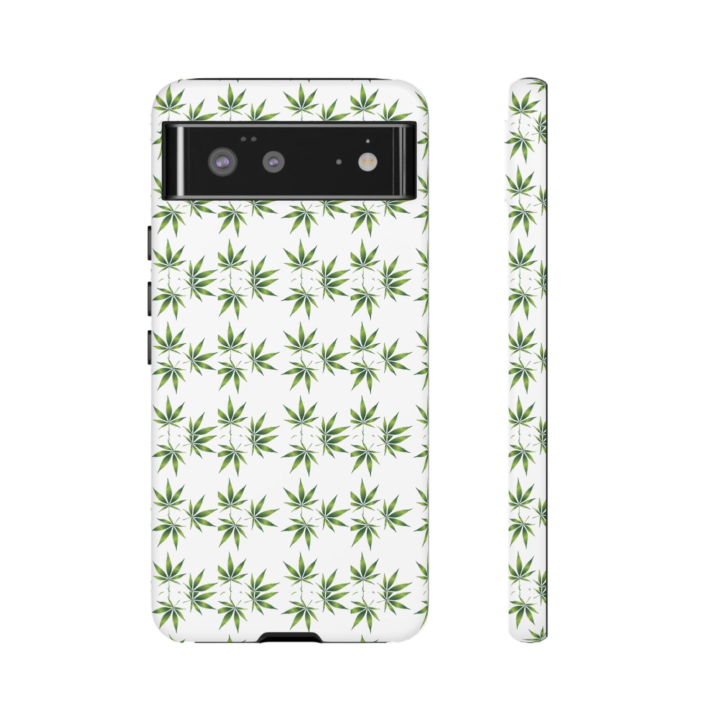 Stylish Phone Case with Cannabis Leaf Design, Durable Phone Cover, Gift for Stoner Friends, Unique Phone Accessory, Nature-Inspired Design