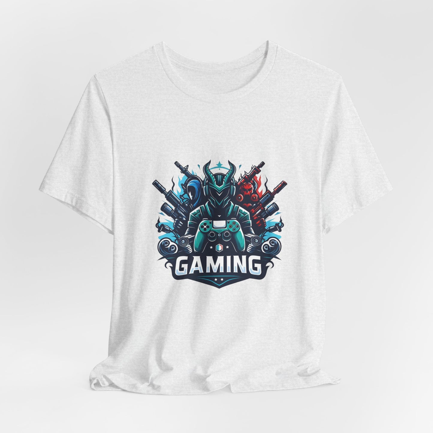 Gaming Controller Emblem Tee — Esports Gamer Graphic T-Shirt
