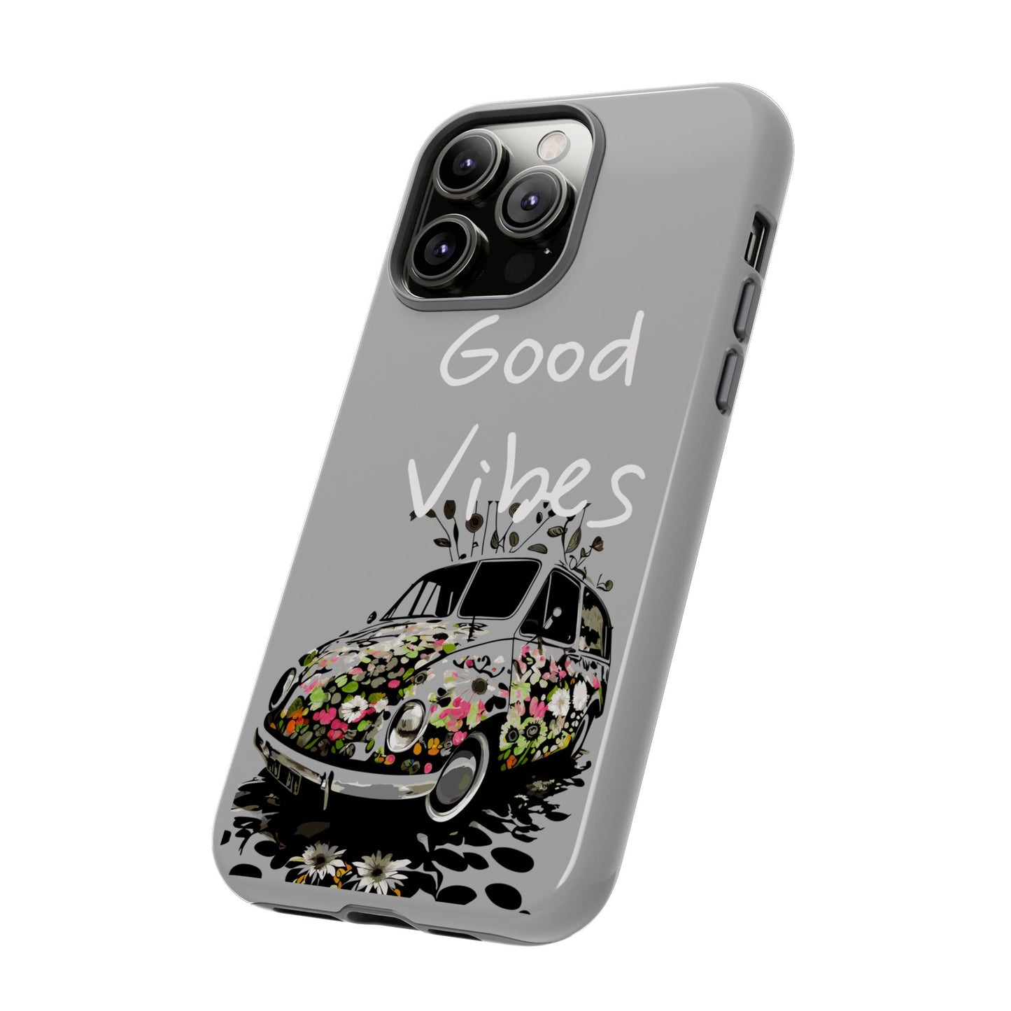 Floral Phone Case | Good Vibes, Phone Accessories, Gift for Her, Trendy Tech, Summer Vibes, Birthday Gift