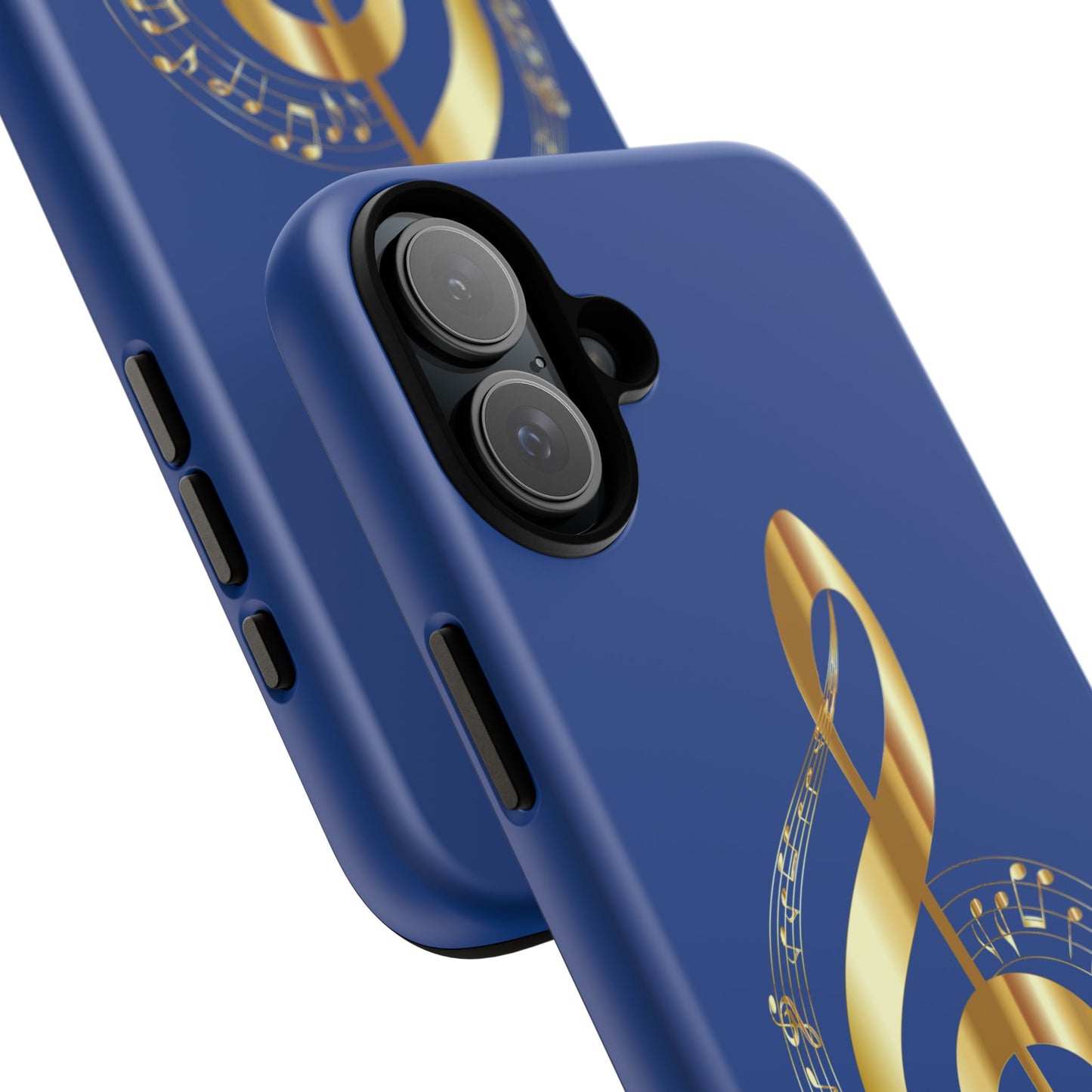 Tough Cases Blue and Gold Musical Note