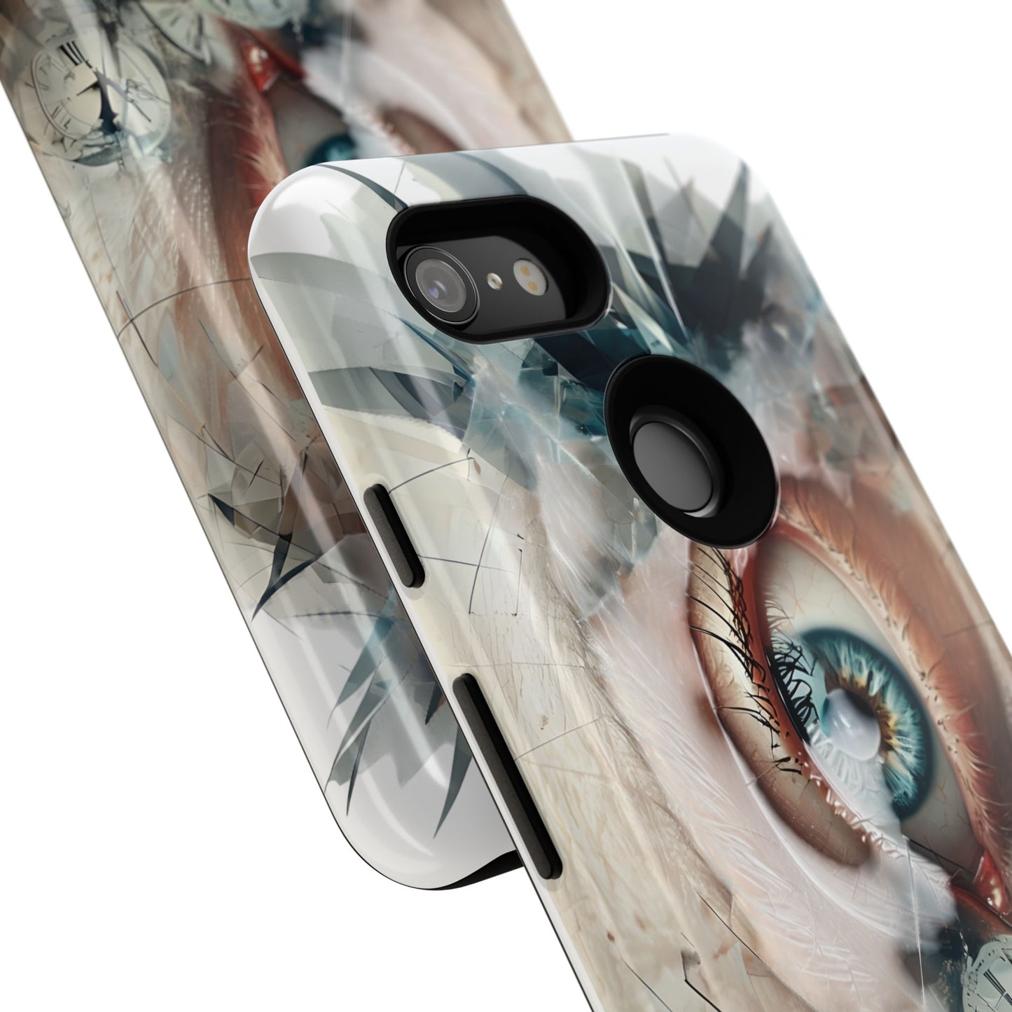 Artistic Eye Phone Case, Unique Smartphone Cover, Whimsical Gift for Art Lovers, Trendy Tech Accessory, Birthday Present, Holiday Gift
