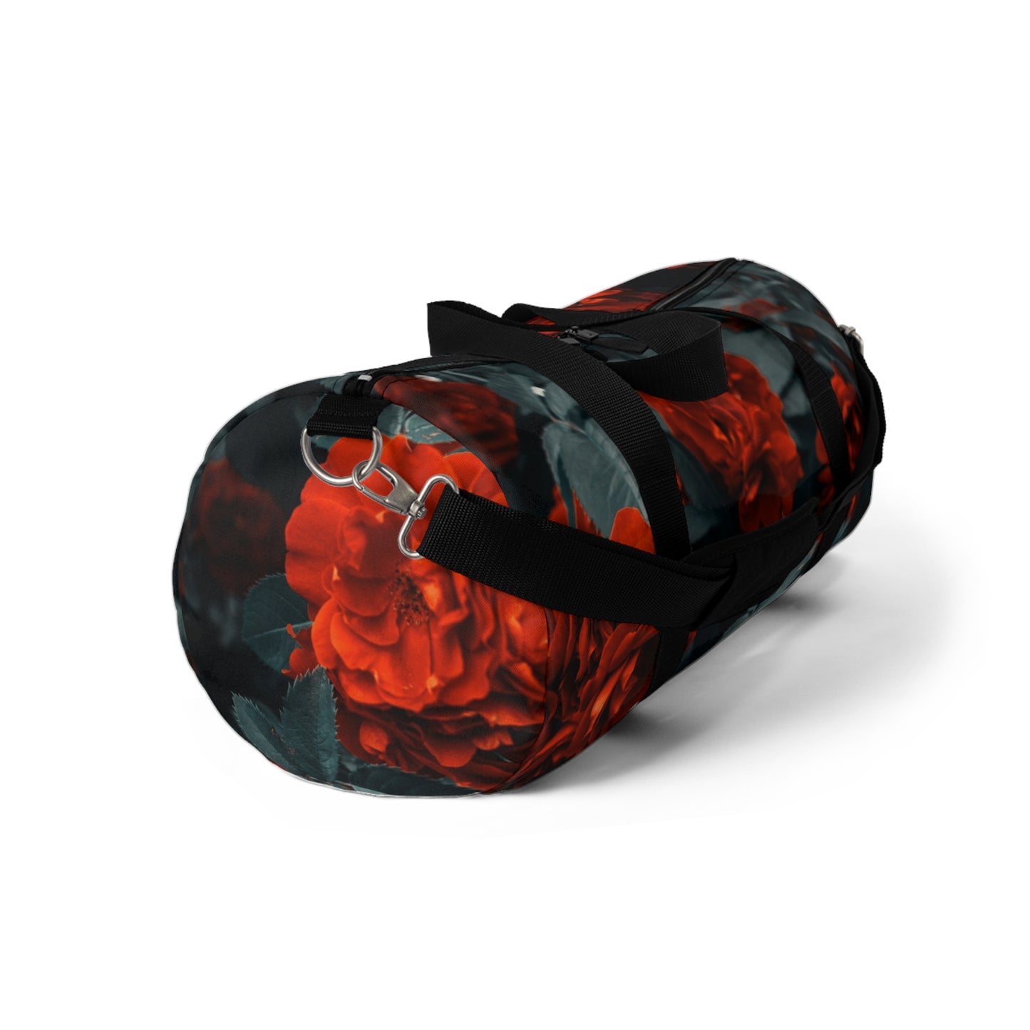 Elegant Floral Duffel Bag, Gym Bag, Travel Luggage