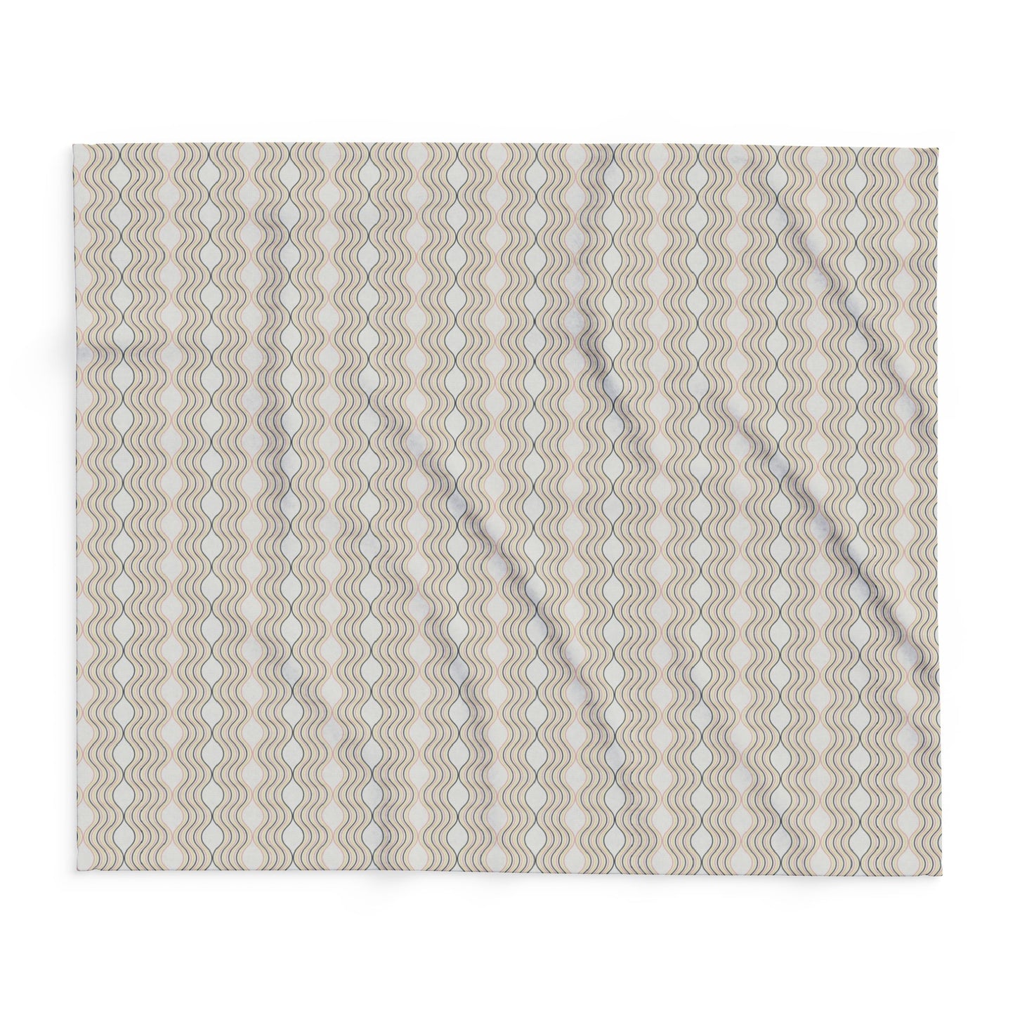 Cozy Arctic Fleece Blanket for Home, Soft Throw Blanket for Relaxation, Modern Decor, Gift for Winter Holidays, Comfortable Couch Cover