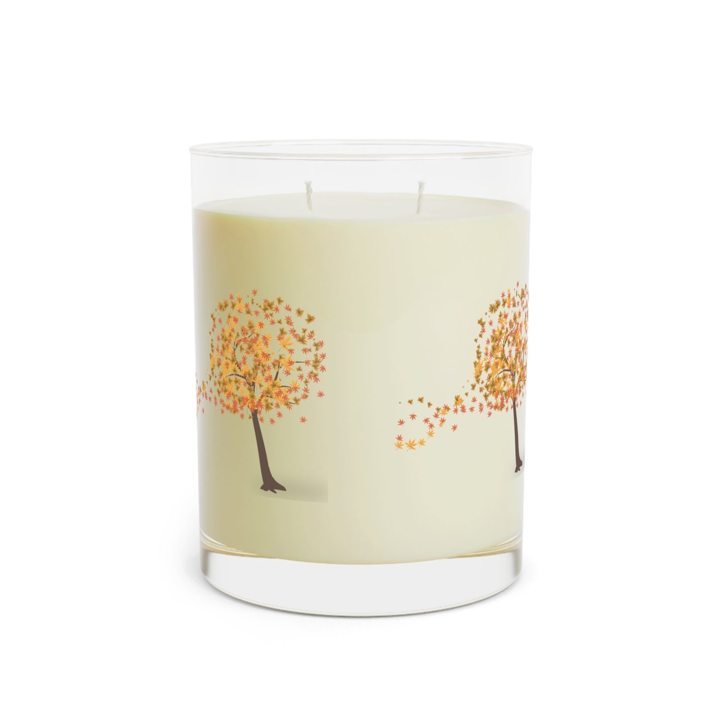 Autumn Tree Scented Candle, Cozy Home Decor, Fall Aromatherapy Gift, Eco-Friendly Candle, Seasonal Home Fragrance