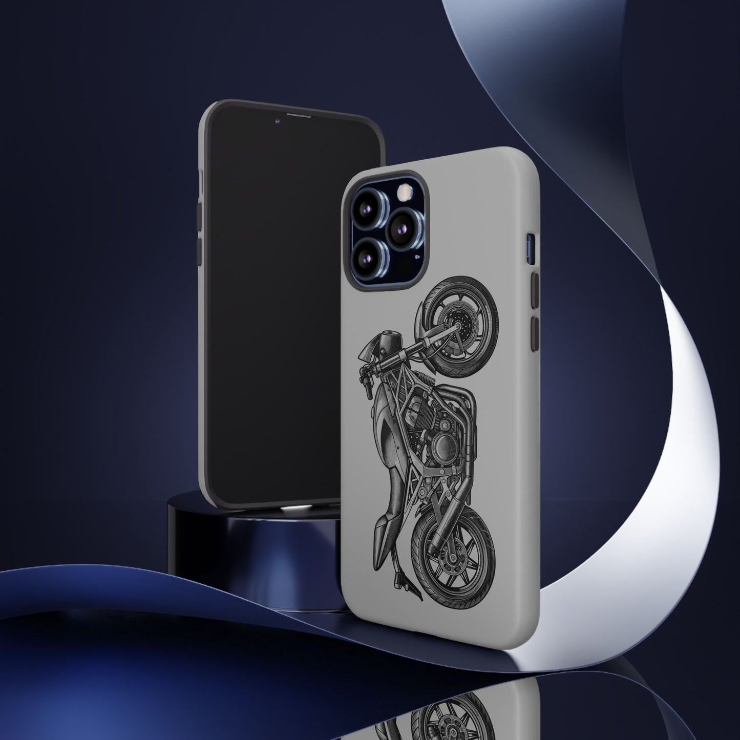 Motorcycle Phone Case - Tough Cases - Biker Gift, Motorcycle Lover, Custom Phone Cover, Unique Biker Accessory