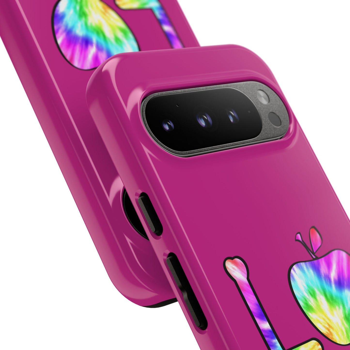 Colorful Love Phone Case, Tough Cases for iPhone, Cute Phone Accessory, Gift for Her, Summer Vibe Phone Cover