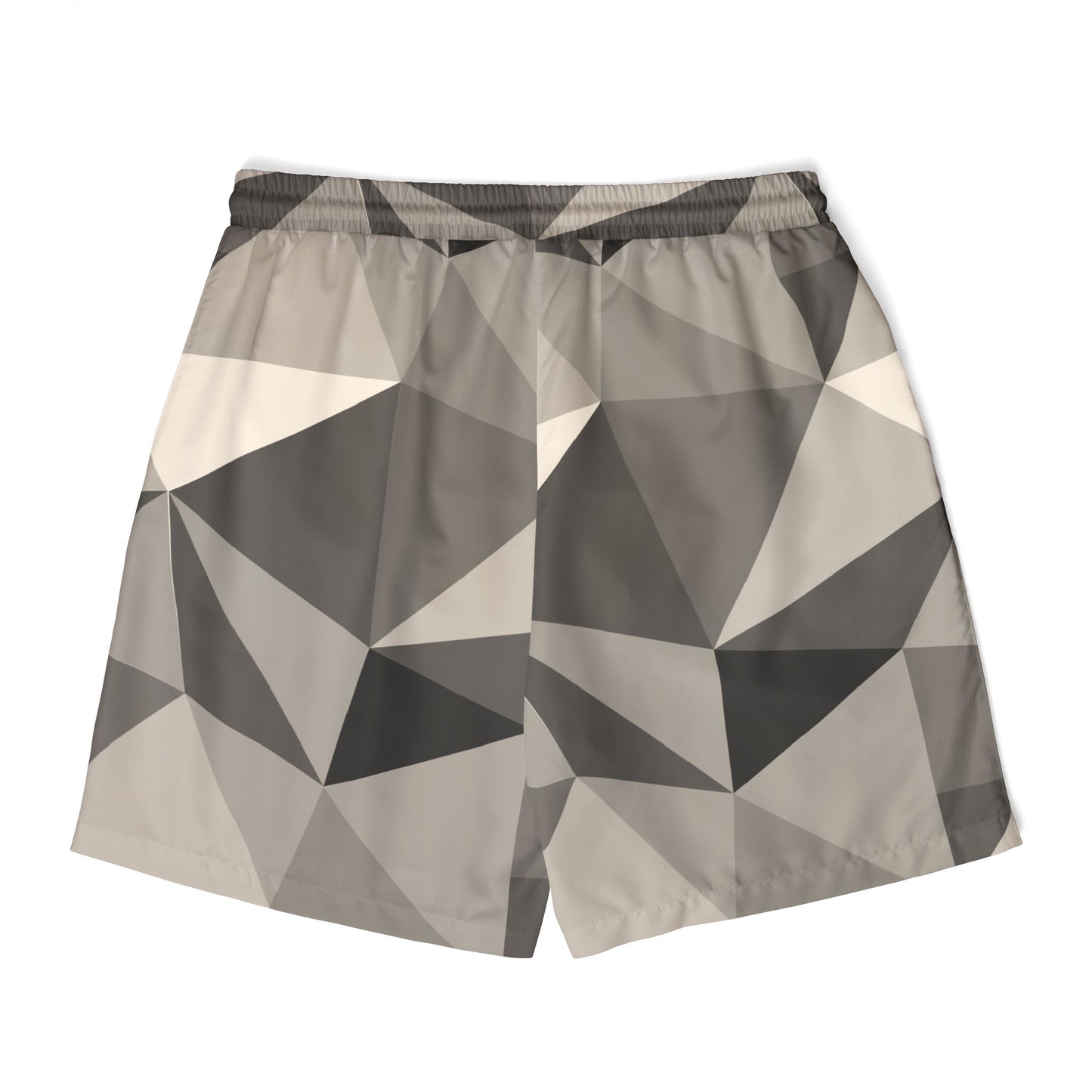 Stylish Unisex Swim Shorts - Modern Geometric Pattern, Beachwear, Summer Essentials, Pool Party, Vacation Outfit