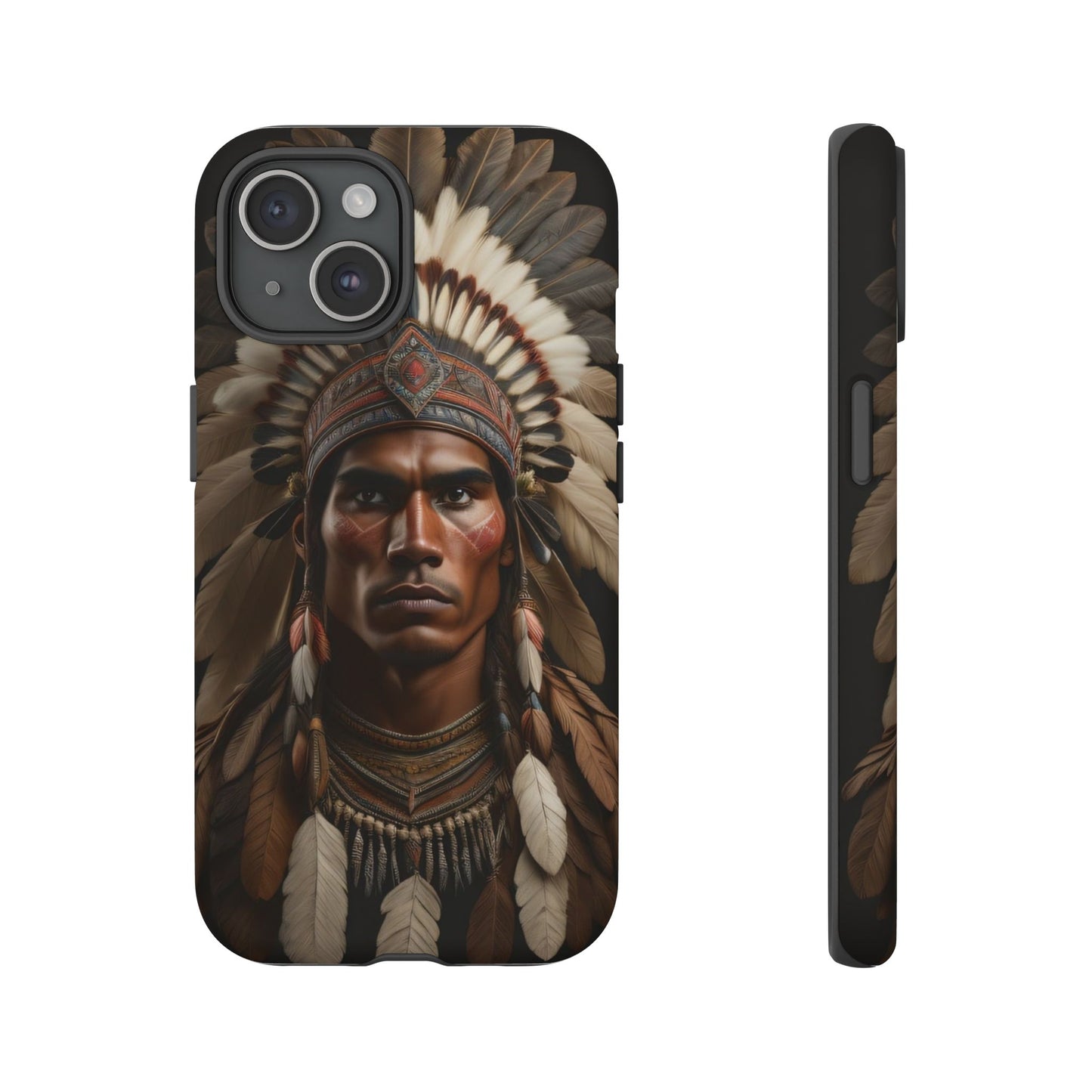 Native American Art Phone Case, Strong Culture Design, Unique Gift for Him or Her, Tough Cases, Customizable Protector, Tribal Style