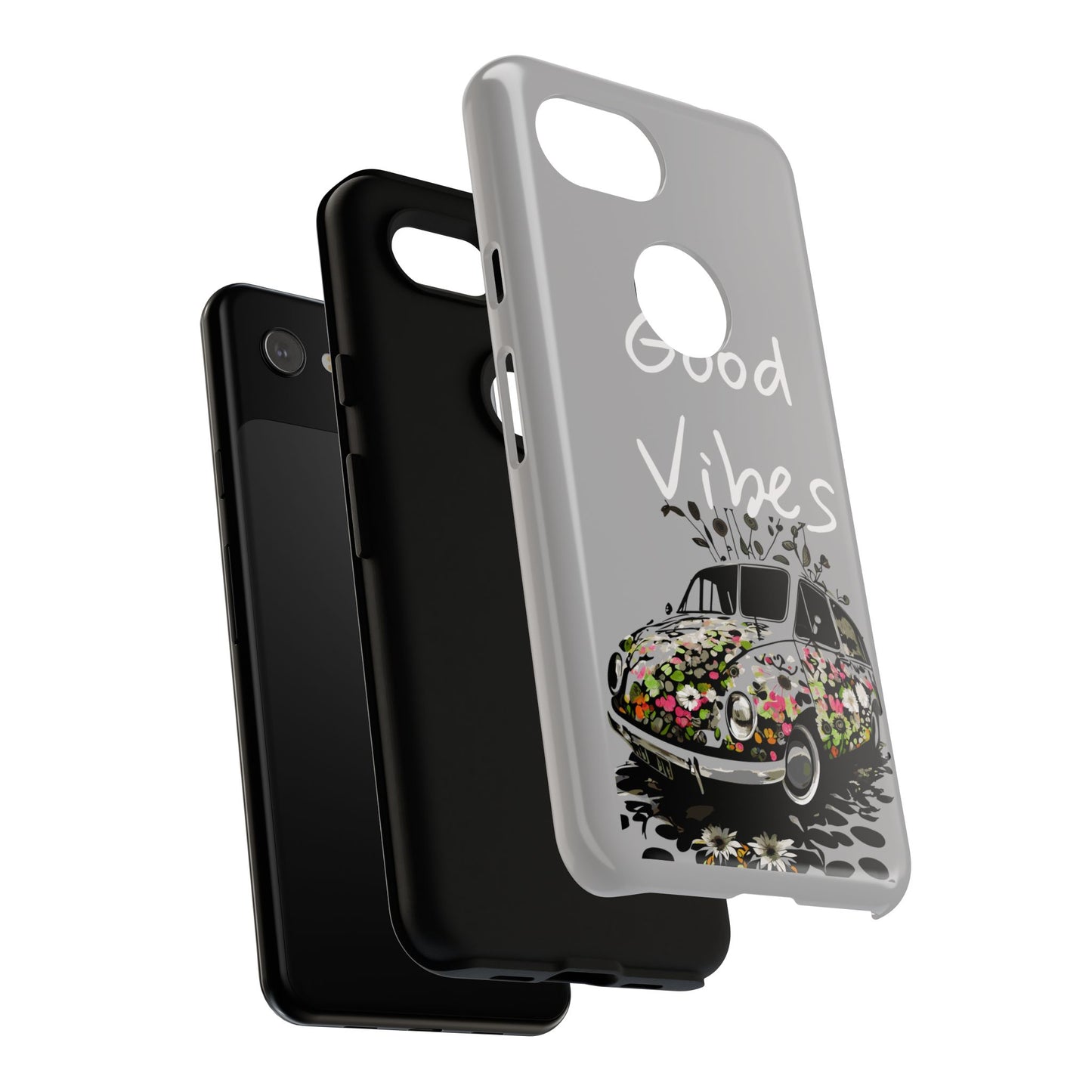 Floral Phone Case | Good Vibes, Phone Accessories, Gift for Her, Trendy Tech, Summer Vibes, Birthday Gift