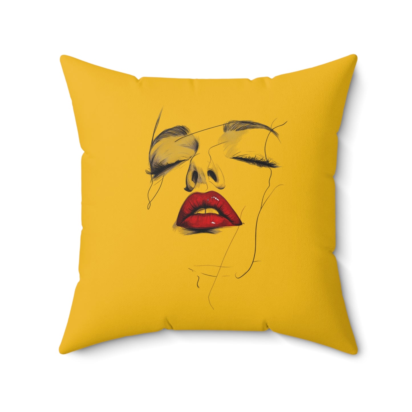 Chic Art Print Pillow, Decorative Throw Pillow, Modern Home Accent, Boho Room Decor, Gift for Art Lovers, Cozy Living Space