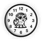 Cool Cat Design Wall Clock - Fun Decor for Animal Lovers, Tiger Clock, Unique Home Gift, Trendy Animal Wall Art, Kids Room Decor