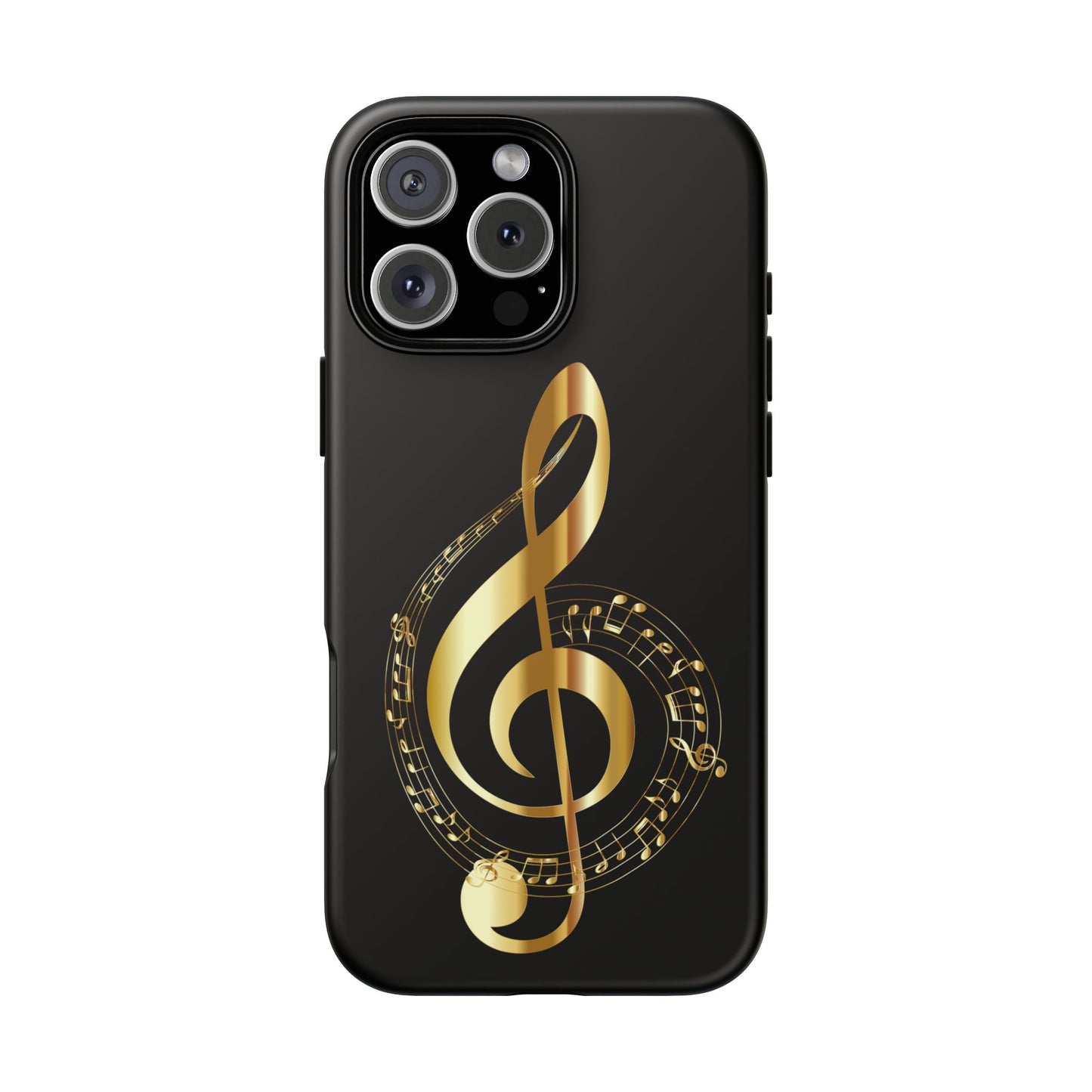 Tough Cases black gold musical Note