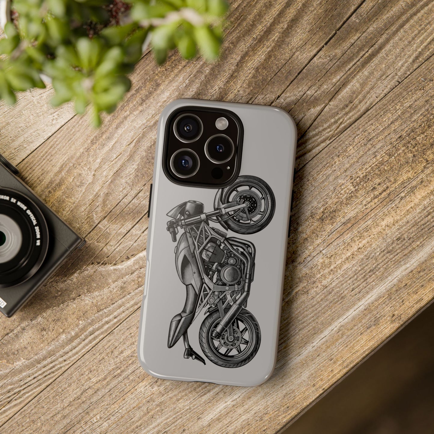 Motorcycle Phone Case - Tough Cases - Biker Gift, Motorcycle Lover, Custom Phone Cover, Unique Biker Accessory