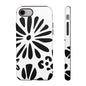 Stylish Phone Case with Floral Design, Tough Phone Cover for Her, Trendy Black and White Cell Phone Case, Unique Gift for Birthdays [...]