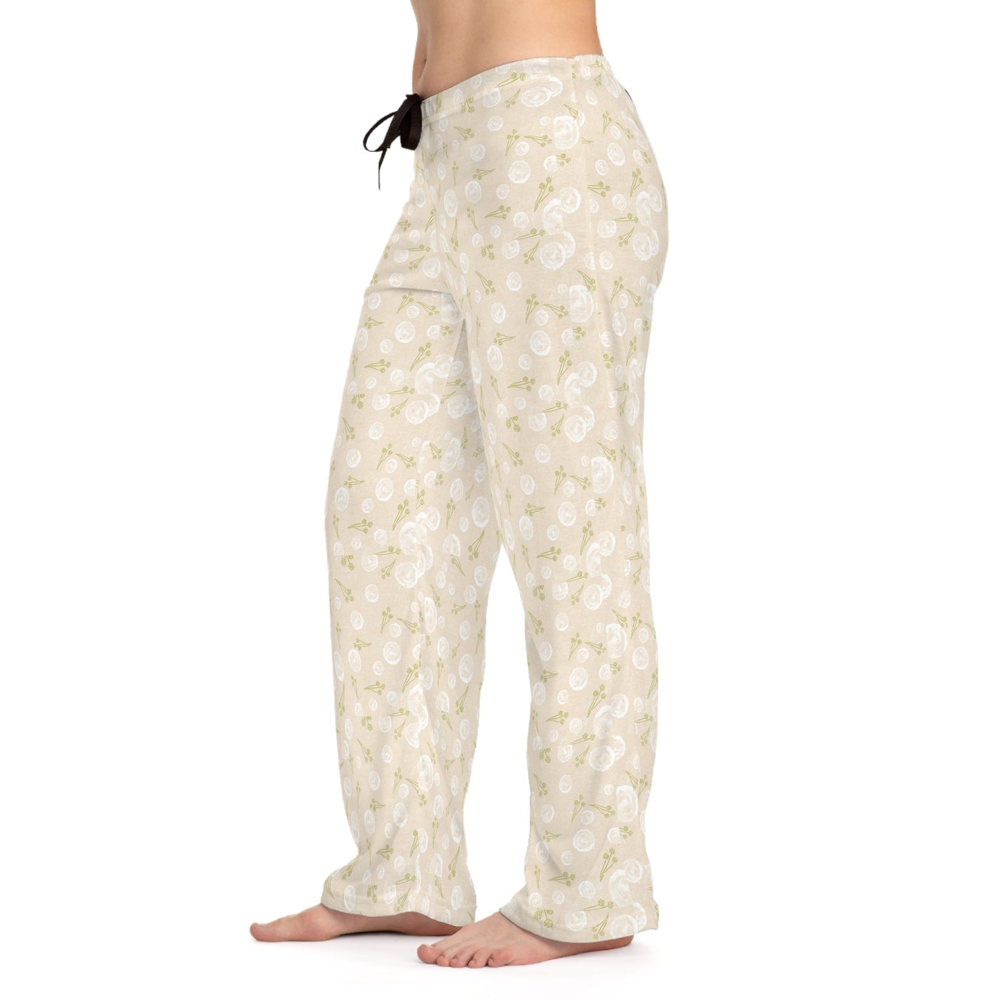 Floral Women's Pajama Pants - Cozy Relaxation, Sleepwear, Gifts for Her, Lounge Pants, Spring Style, Floral Design