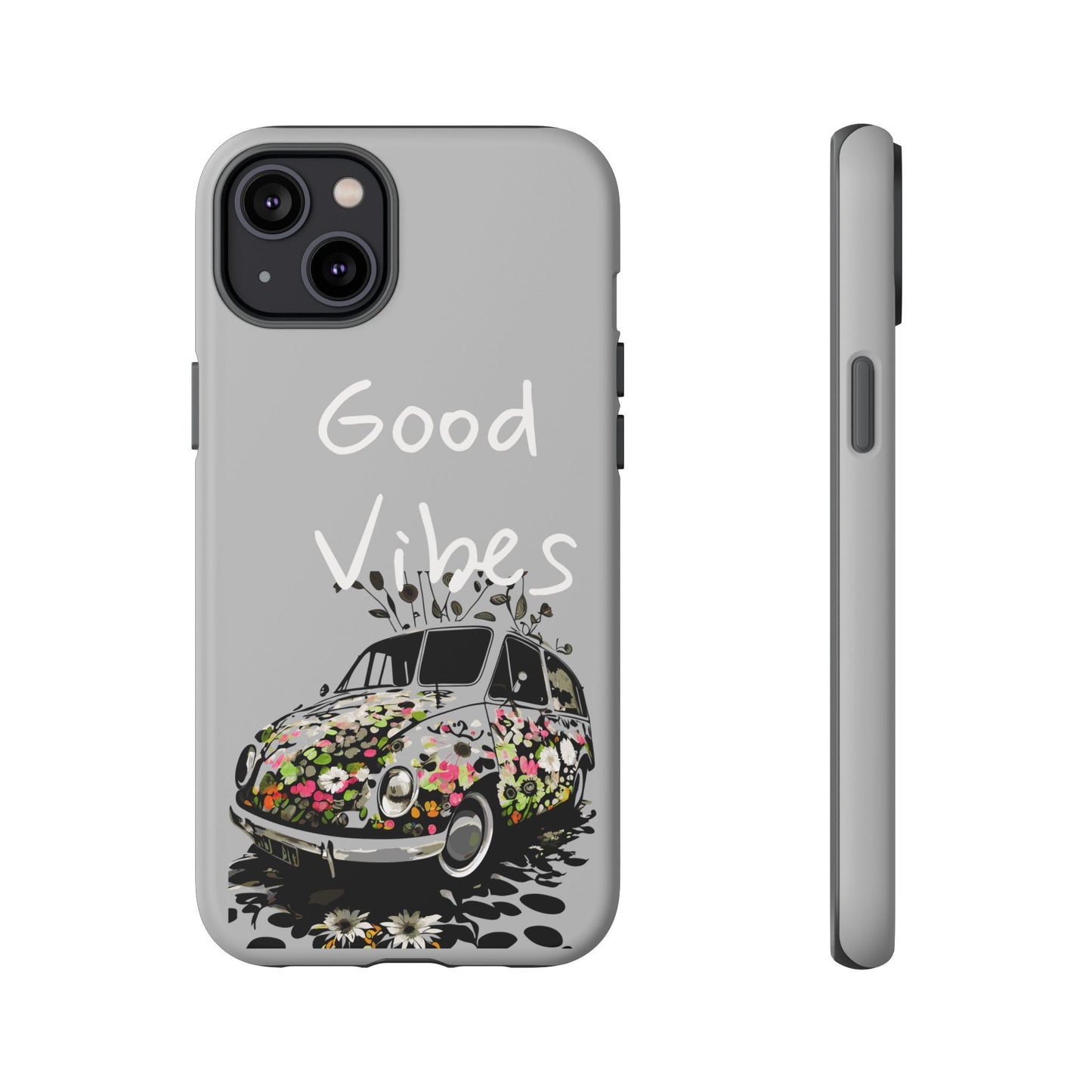 Floral Phone Case | Good Vibes, Phone Accessories, Gift for Her, Trendy Tech, Summer Vibes, Birthday Gift