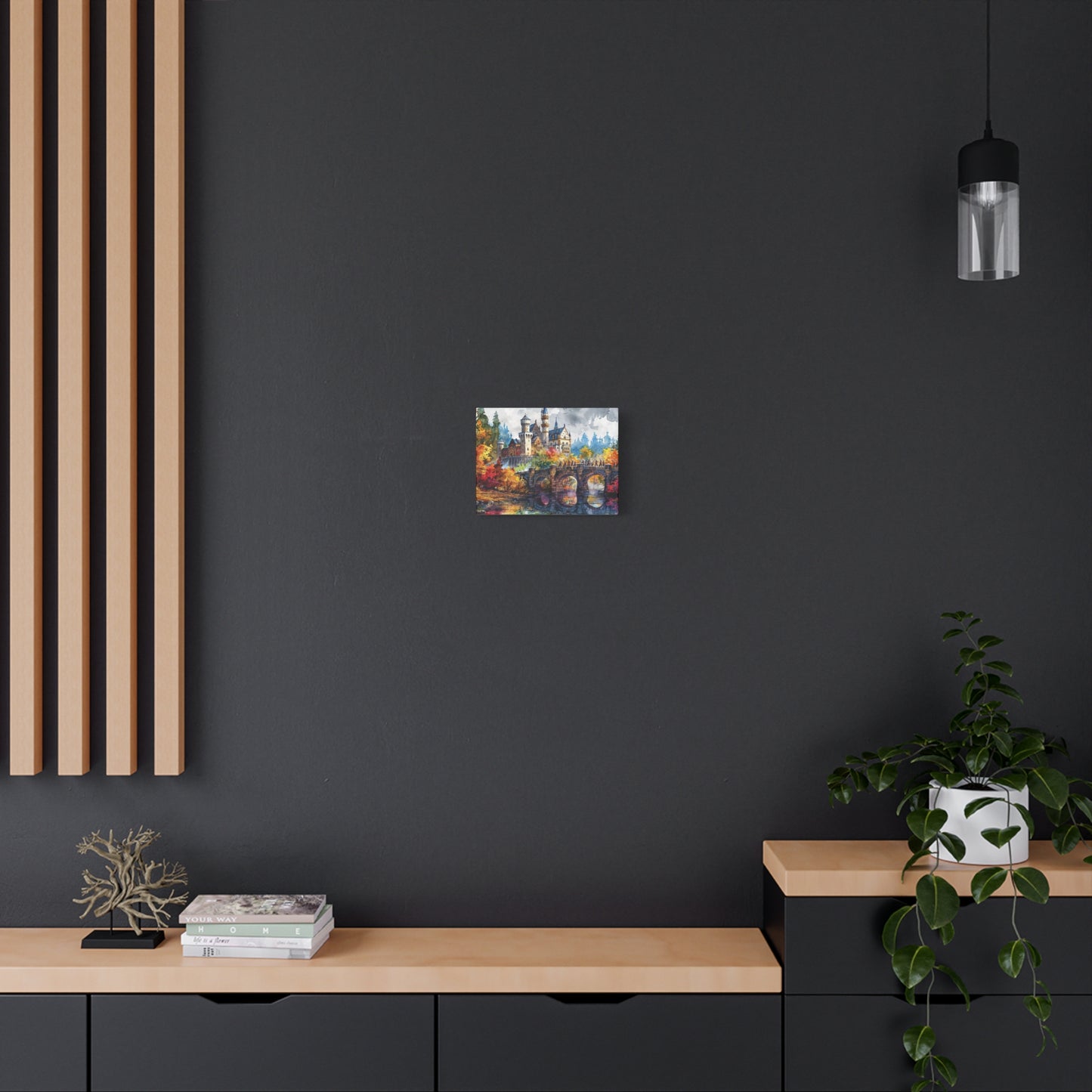 Matte Canvas, Stretched, 1.25" - Castle