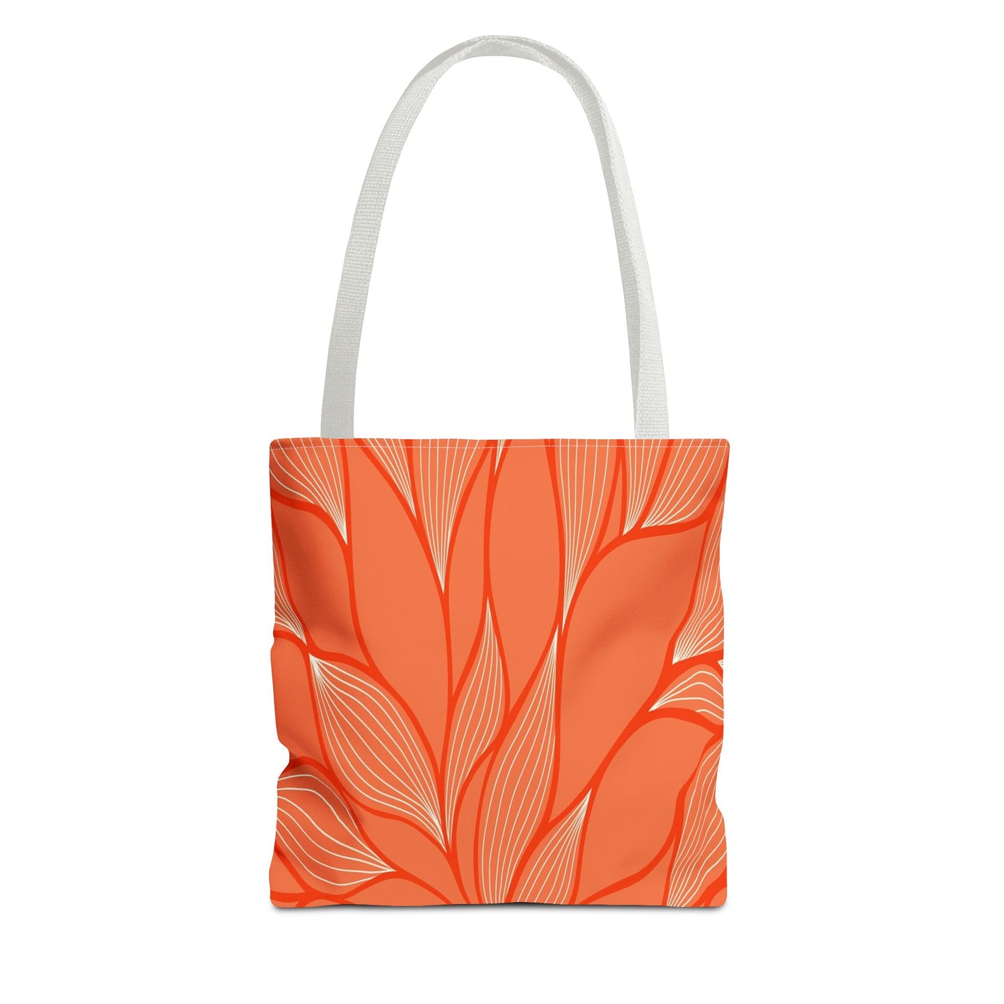 Vibrant Leafy Tote Bag, Stylish Grocery Bag, Eco-Friendly Shopping Tote, Floral Summer Tote, Gift for Plant Lovers