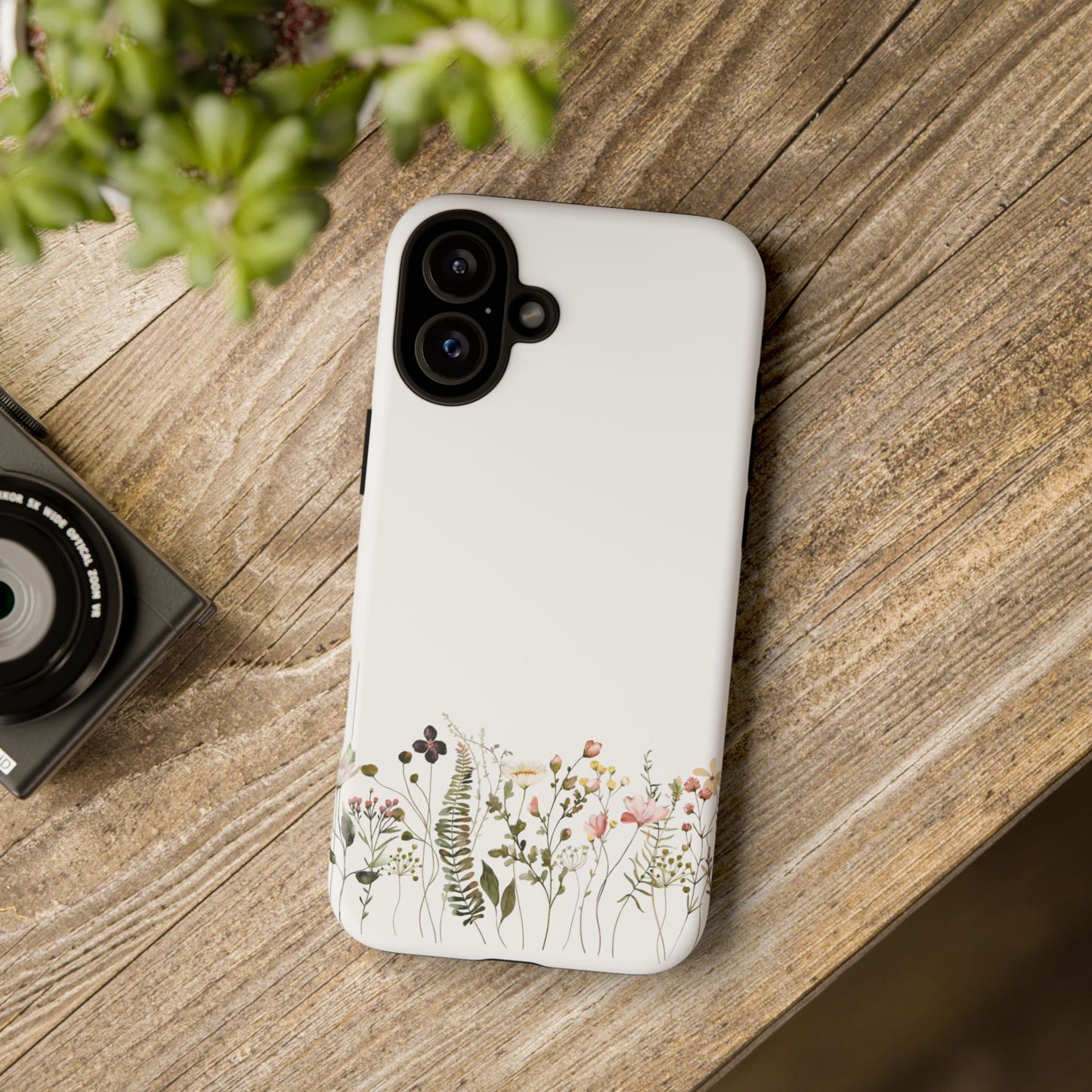 Floral Phone Case - Tough Cases for Nature Lovers, Stylish Floral Design, Phone Protection, Gifts for Her, Eco-Friendly Tech Accessories