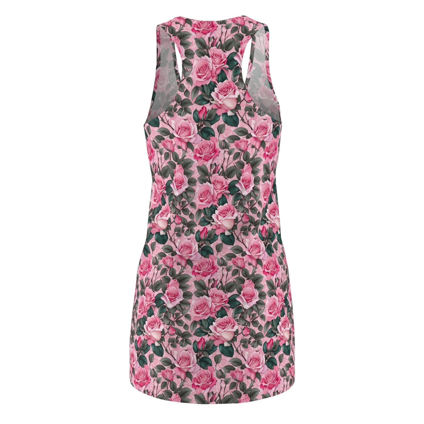Floral Racerback Dress, Summer Dress, Casual Dress, Beach Dress, Vacation Outfit, Floral Print Dress