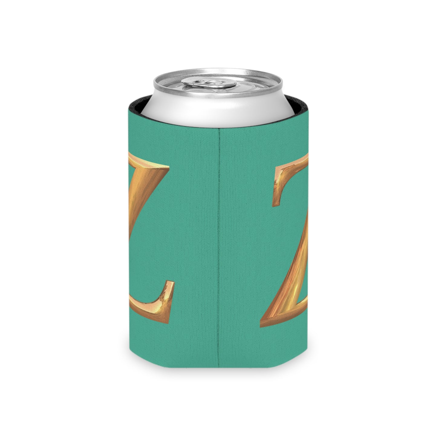 Personalized Monogram "Z"  Can Cooler - Stylish Drink Holder for Parties, Weddings, Beach Days, Summer Gatherings, Gifts