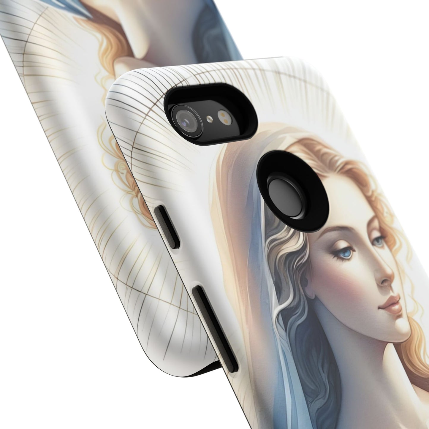 Beautiful Mary Phone Case, Tough Phone Case, Inspirational Tech Accessory, Gift for Her, Religious Phone Cover