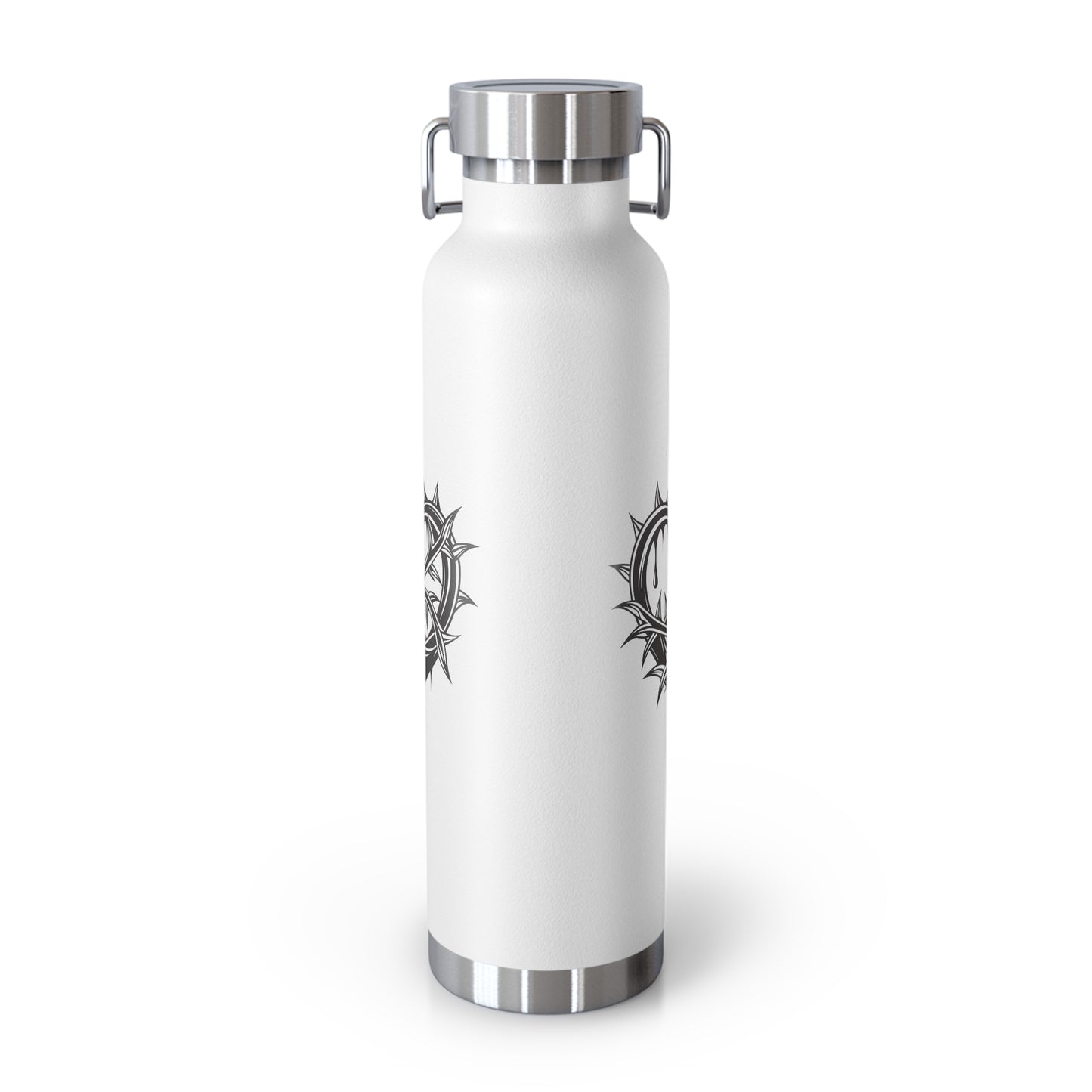 Stylish Insulated Water Bottle, Travel Flask, Gift for Him/Her, Fitness Bottle, Eco-Friendly Drinkware, 22oz Copper Design