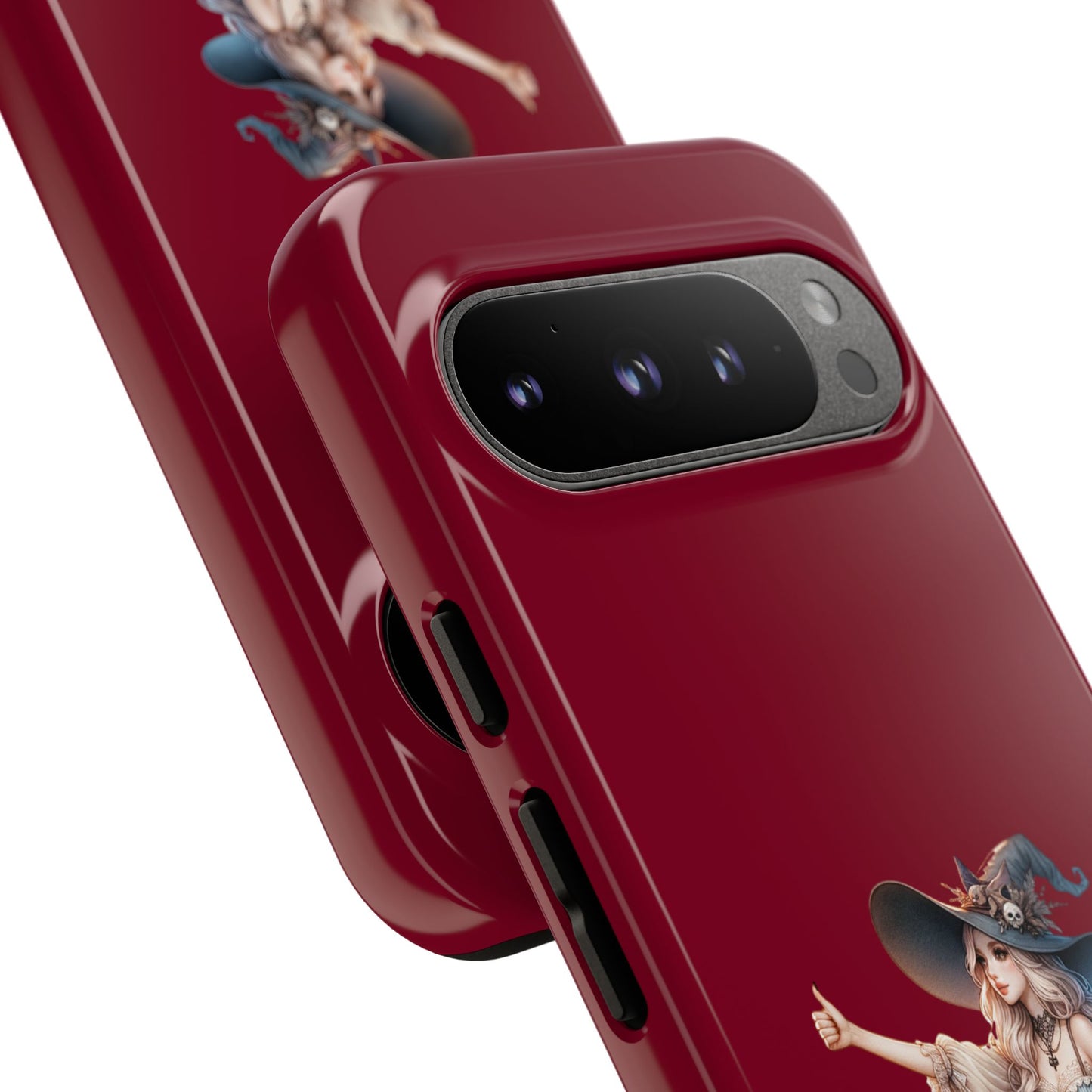 Witchy Phone Case - Magical, Durable - Halloween Gift, Cosplay Accessory, Cute Witch Design