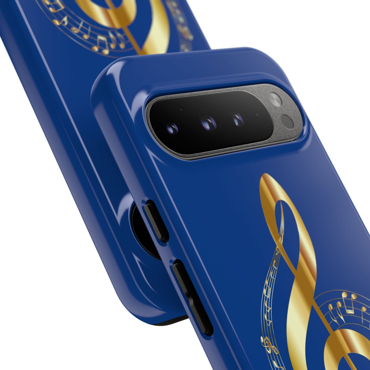 Tough Cases Blue and Gold Musical Note