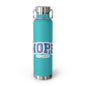 22oz Insulated Water Bottle — "NOPE (Not Today)" Retro Graphic