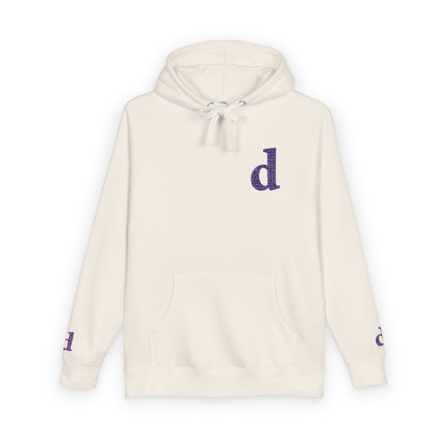 Floral Initial Unisex Fleece Hoodie | Cozy Casual Wear, Gifts for Her, Monogrammed Hooded Sweatshirt, Fall Fashion, Birthday Present