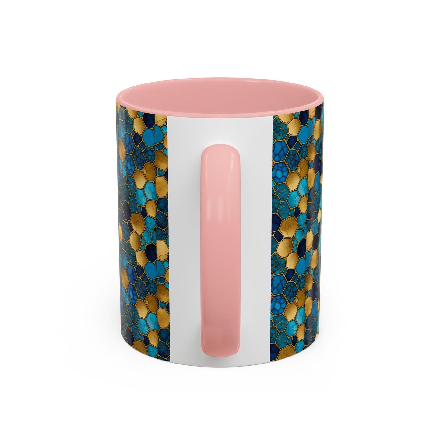 Textured Geometric Accent Coffee Mug, Unique Coffee Cup, Home Decor, Gift for Coffee Lovers, Modern Kitchenware