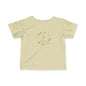 Infant Peace Symbol Tee, Baby Shirt, Toddler T-Shirt, Cute Infant Apparel, Gift for New Parents, Kids' Fashion