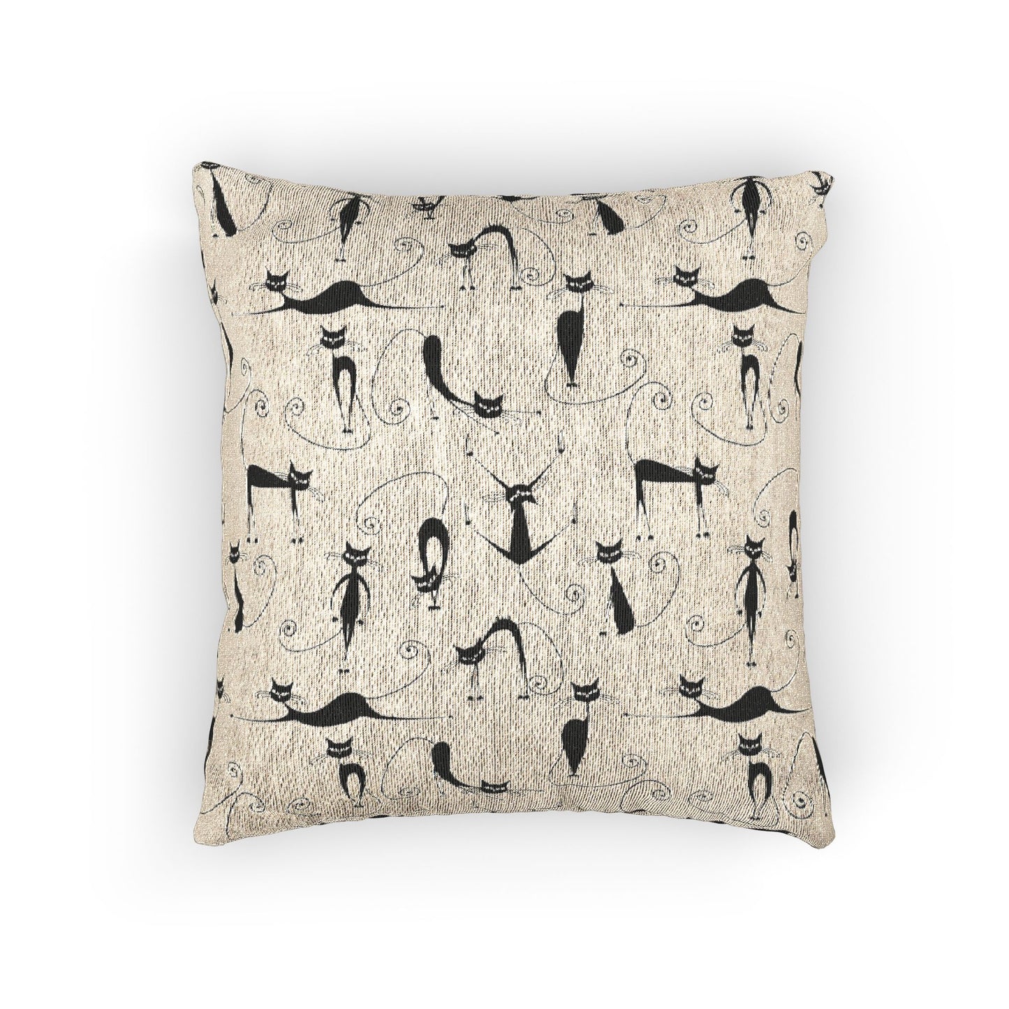 Bohemian Woven Pillow, Cozy Throw Cushion, Decorative Accent Pillow, Modern Home Decor, Artistic Pillows for Home