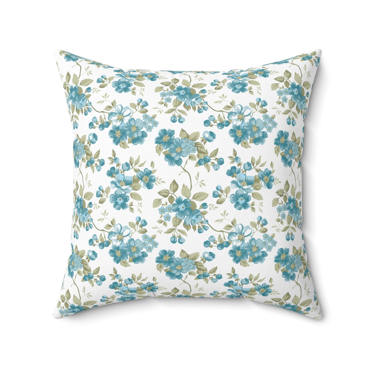 Floral Decorative Pillow, Cozy Home Decor, Accent Cushion, Gift for Her, Spring Living Room Decor, Housewarming Present
