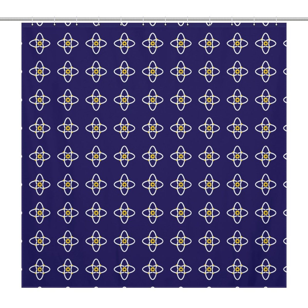 Blue Shower Curtain
