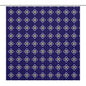 Blue Shower Curtain