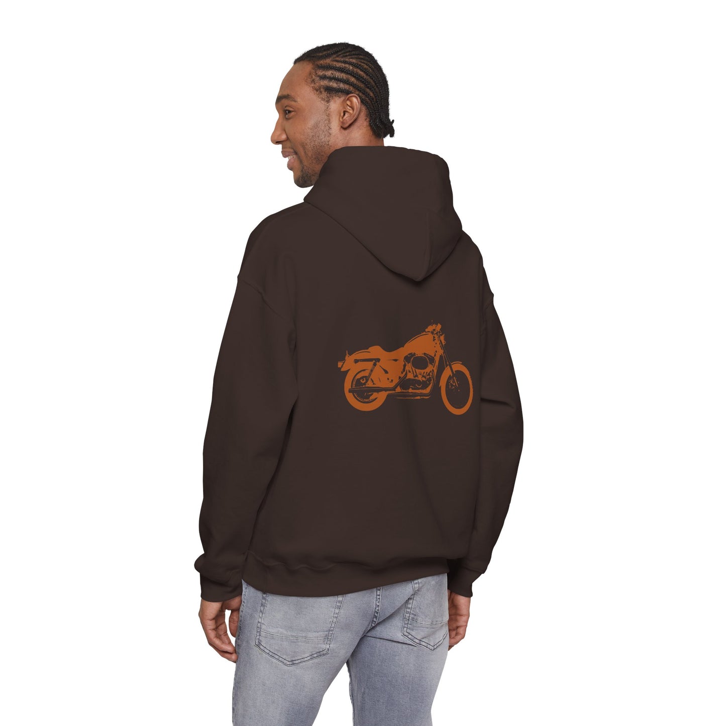 Rebel by Nature Hoodie - Unisex Heavy Blend Sweatshirt for Adventure Lovers