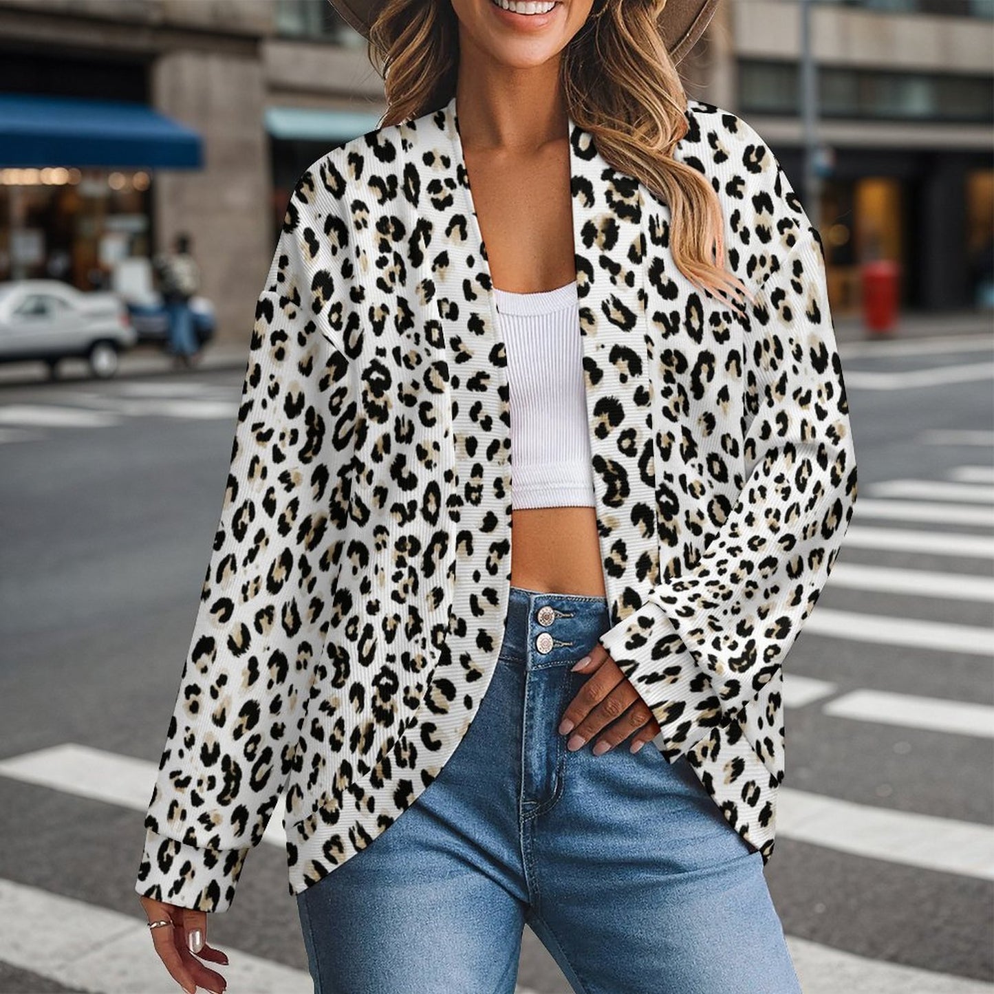 Women's Drop Shoulder Cardigan