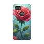 Floral Phone Case, Tough Cases with Elegant Rose Design, Stylish iPhone Cover, Rose Flower Gift for Nature Lovers, Unique Mobile Accessories