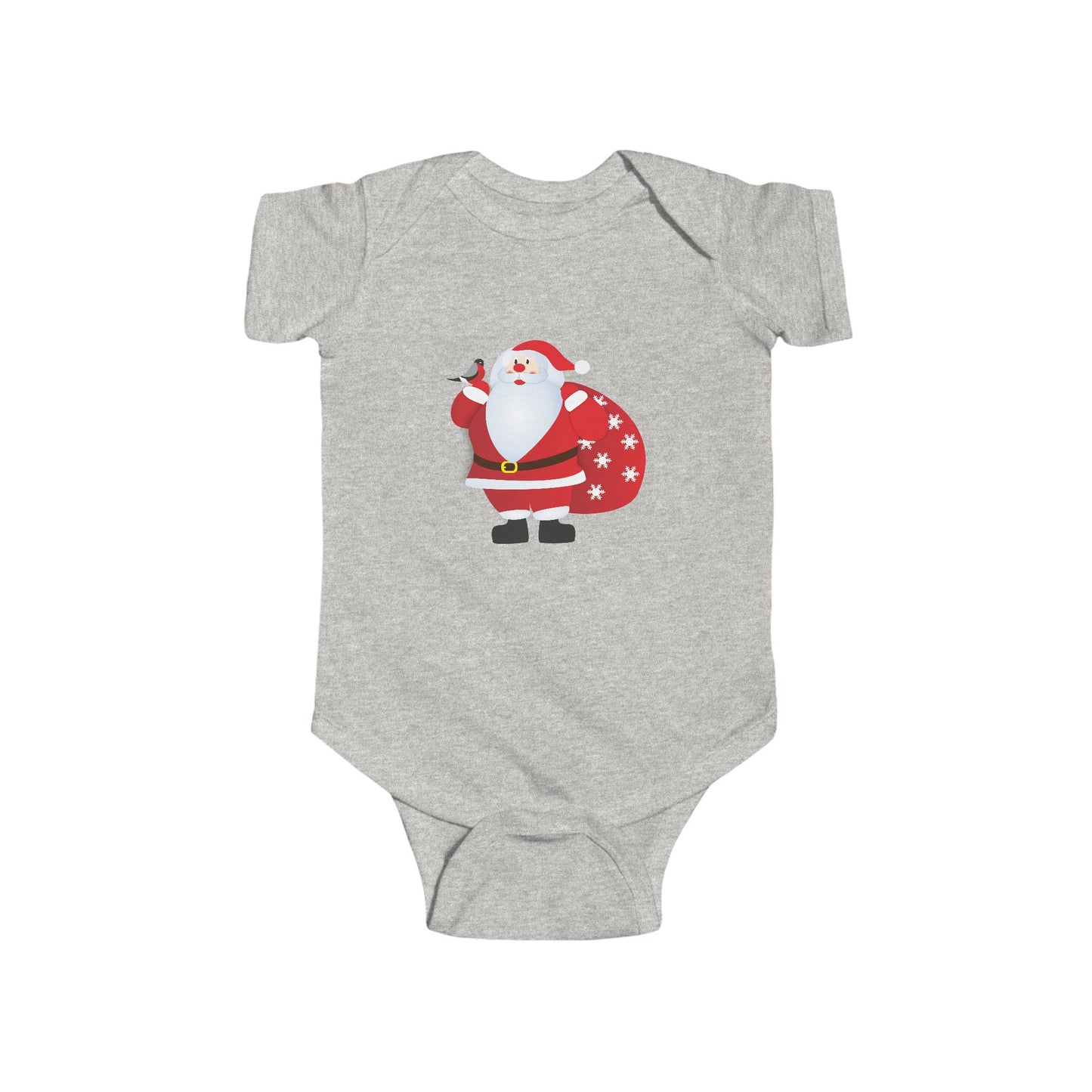 Santa's Little Helper Infant Bodysuit, Christmas Outfit, Holiday Baby Gift, Cute Baby Onesie, Newborn Apparel, Seasonal Wear