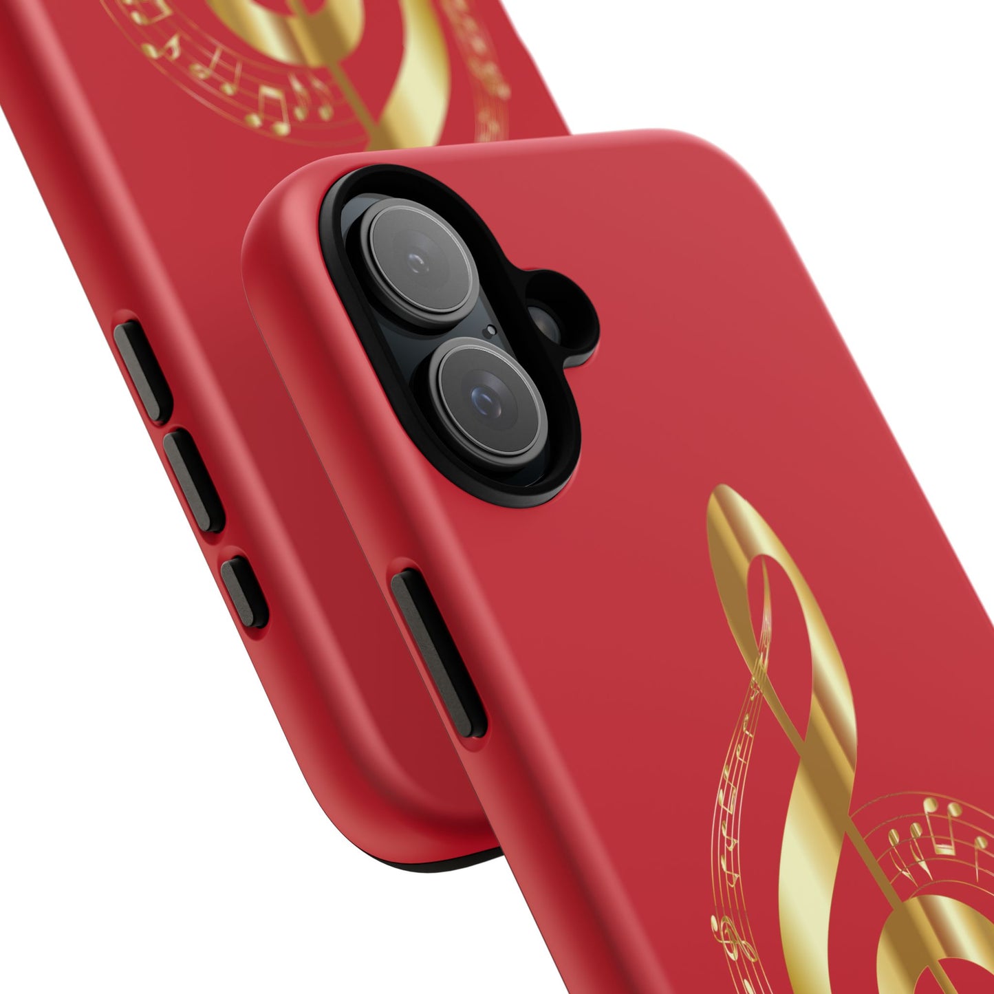Tough Cases - Red Musical Note