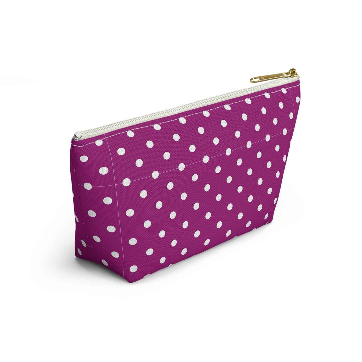 Polka Dot Accessory Pouch, Makeup Bag, Pencil Case, Travel Organizer, Gift for Her, Cute Storage