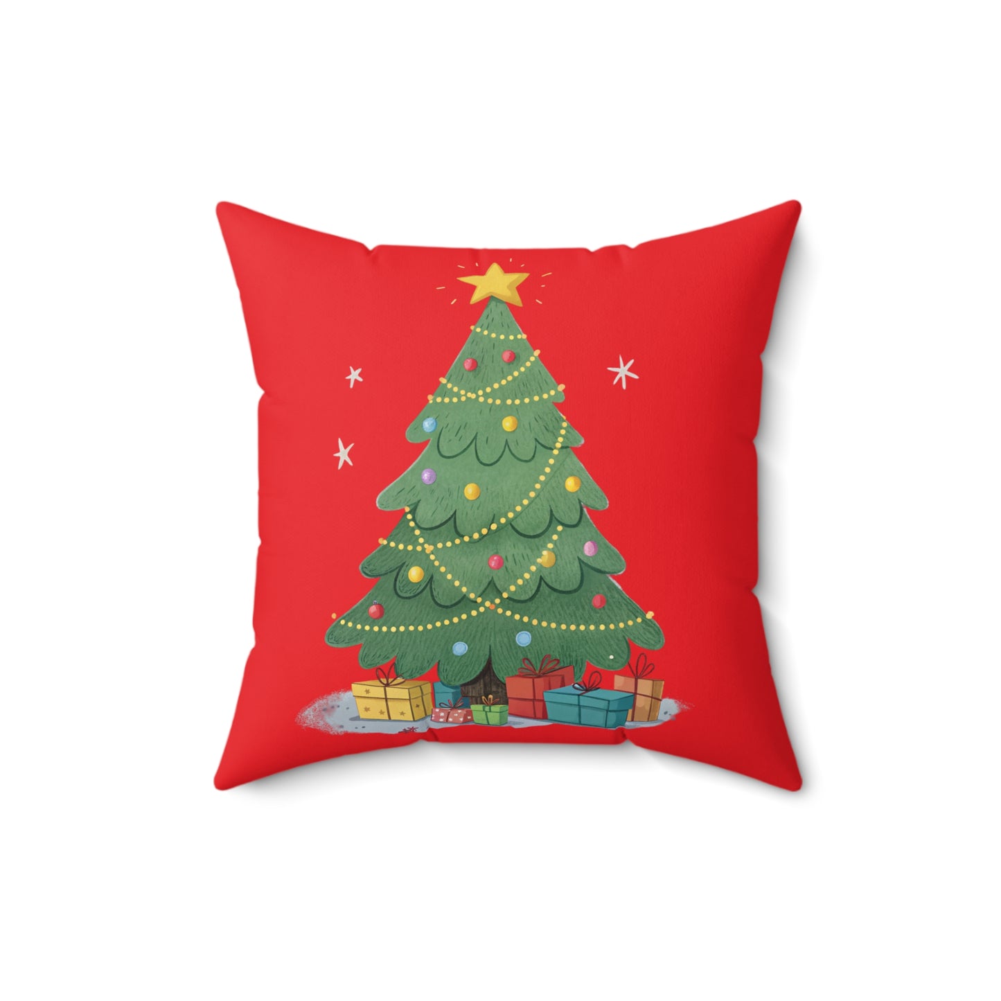 Spun Polyester Square Pillow