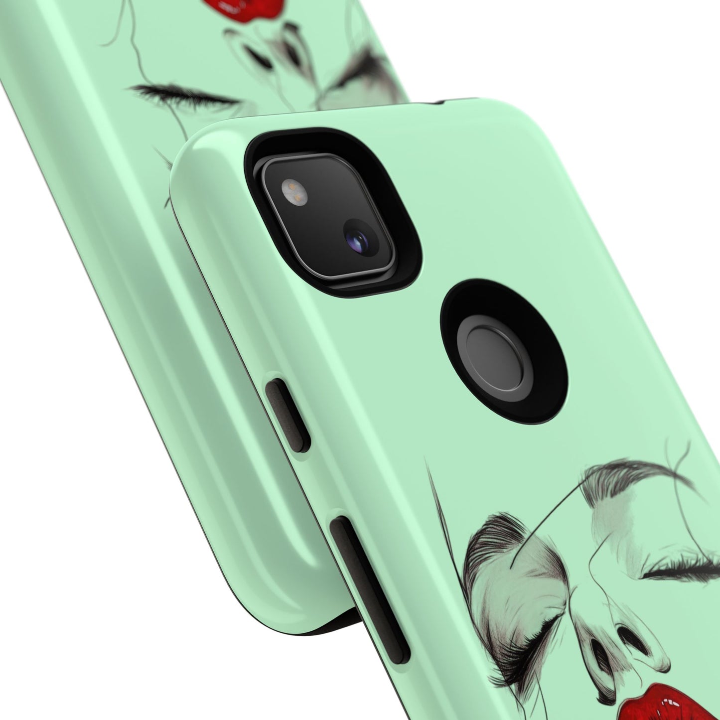 Stylish Phone Case, Artistic Phone Cover, Trendy Tech Accessory, Unique Cell Phone Protector, Gift for Her, Modern Aesthetic