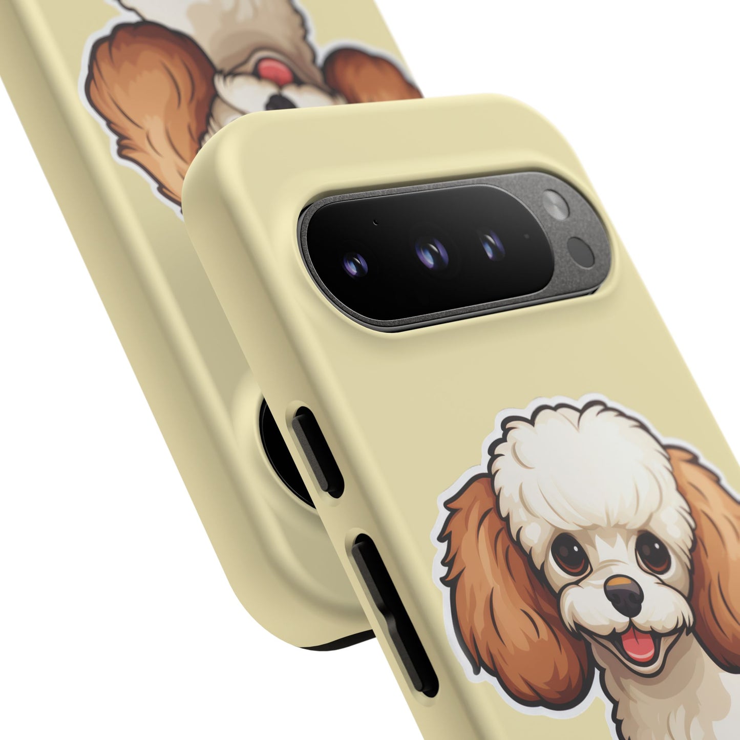 Cute Dog Phone Case, Pet Lover Gift, Custom Phone Cover, Cartoon Dog Case, Durable Phone Accessory