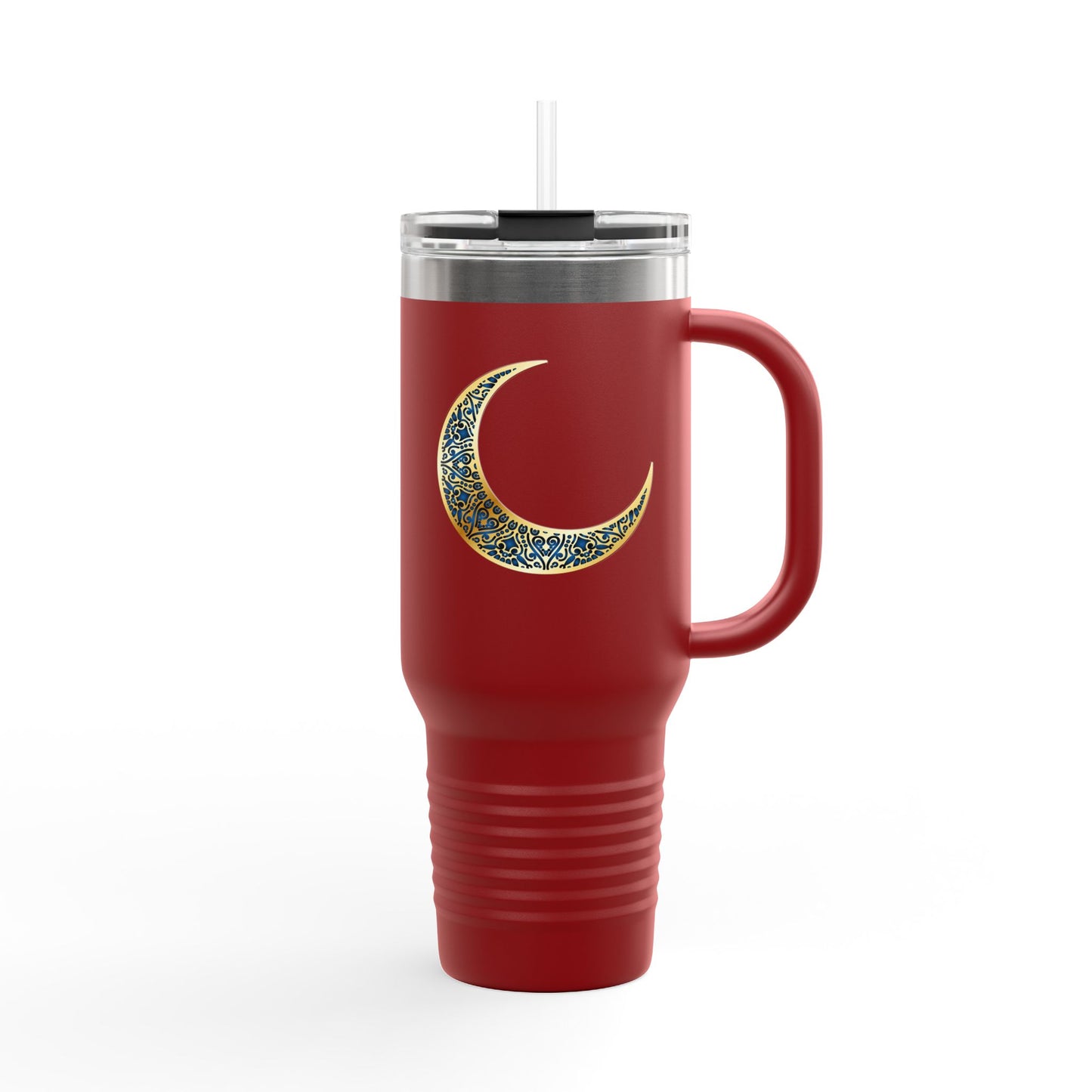 Sparkling Crescent Moon Travel Mug - 40oz Insulated Drinkware, Perfect for Coffee Lovers, Outdoor Adventures, Gifts for Her, Birthday, [...]
